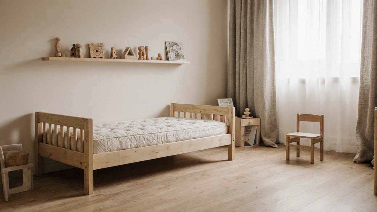 Montessori přístup k dětskému pokoji: jak vytvořit prostředí pro samostatnost a klid