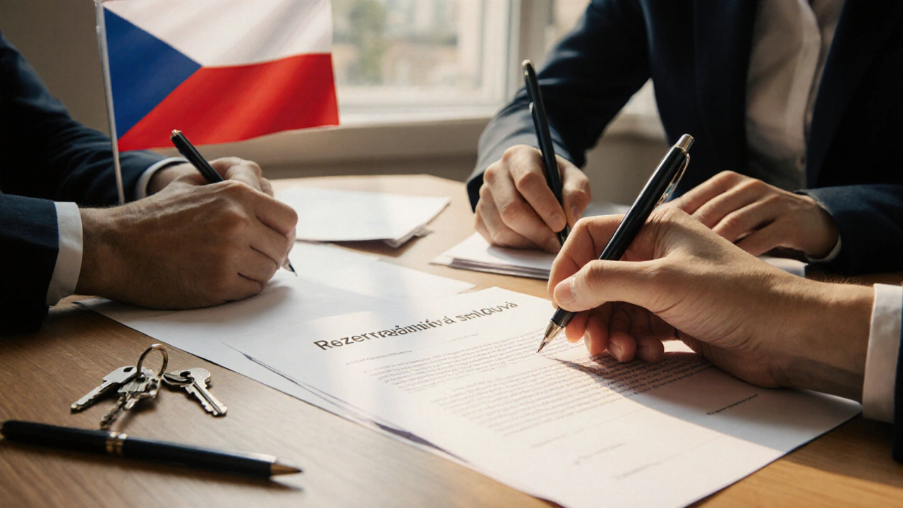 Trojstranná vs. dvoustranná rezervační smlouva na byt: co je bezpečnější a proč to vůbec má smysl