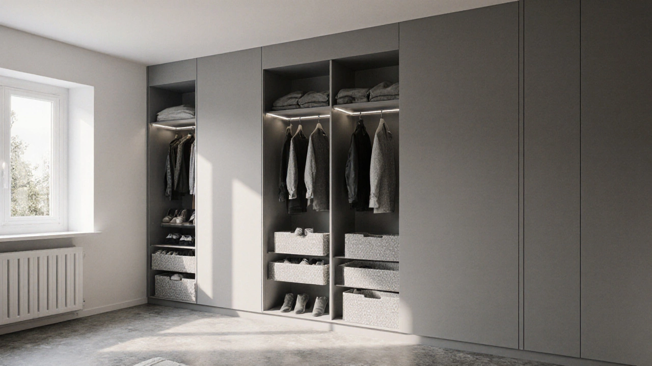 Vestavěné skříně: jak maximalizovat úložný prostor v bytě