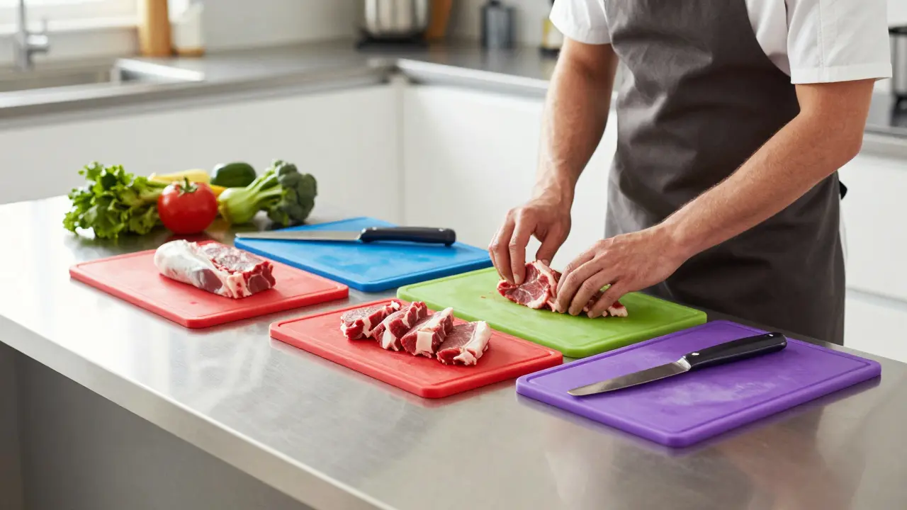 Barvy v kuchyni: jak ovlivňují chuť jídla a zajišťují hygenu