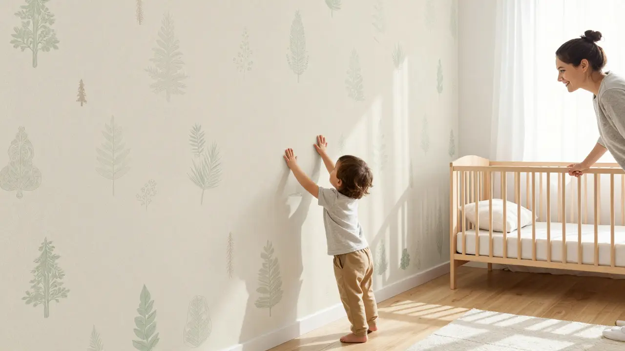 Tapety do dětského pokoje: jak vybrat bezpečné a ekologické materiály