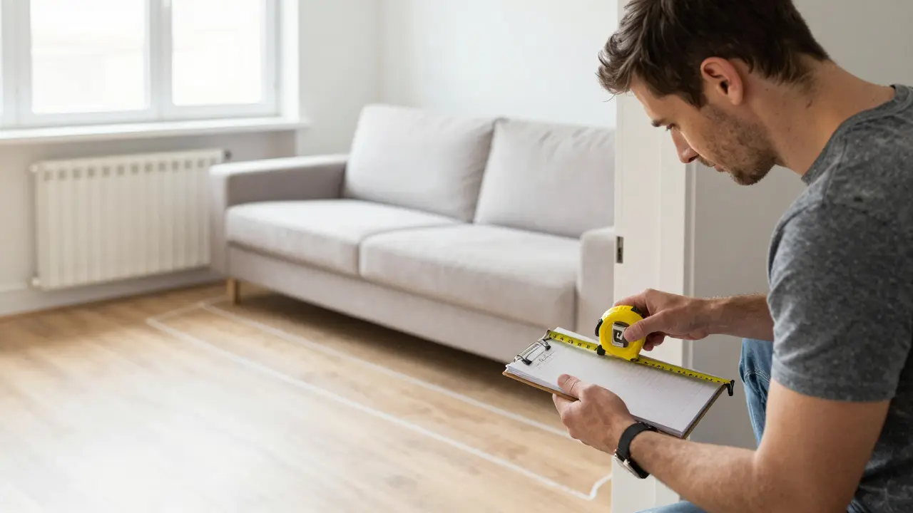 Měření prostoru: jak zvolit správnou velikost nábytku pro každý pokoj