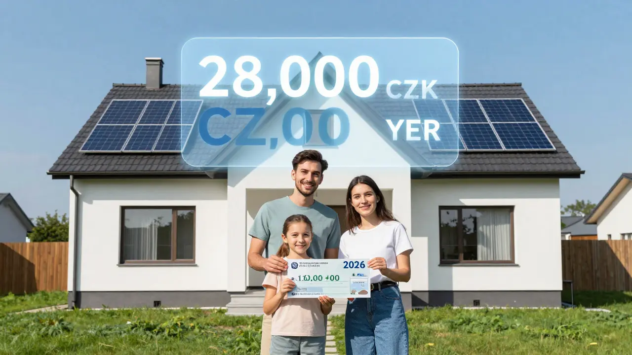 Rodina drží dotaci zateplení, zatímco nad domem plavou roční úspory na topení.