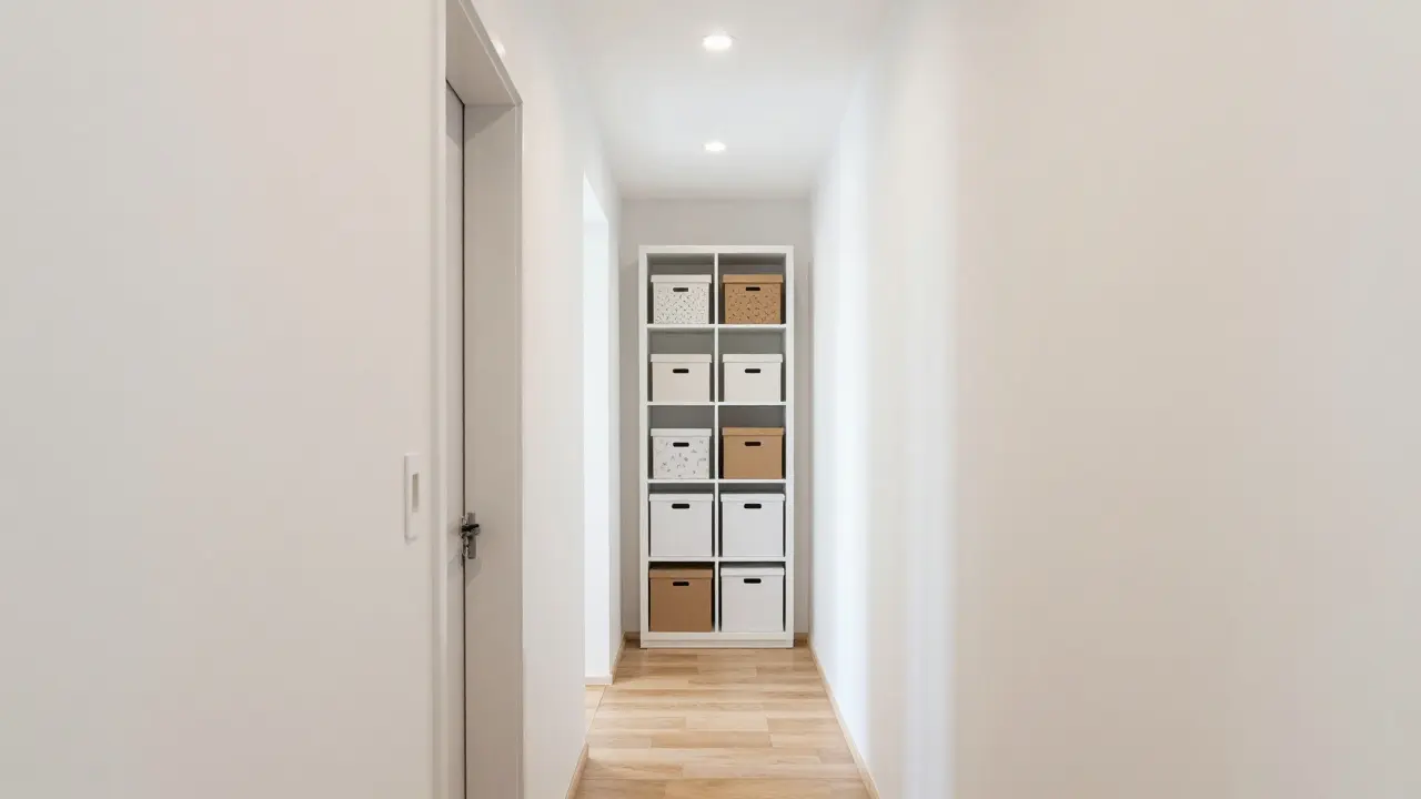 Úzká předsíň v malém bytě: Jak z ní udělat funkční prostor