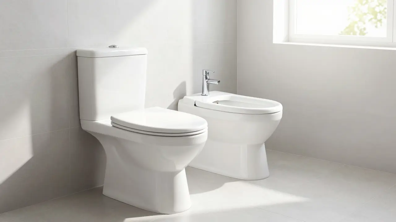 WC a bidet v koupelně: Jak správně vyřešit ergonomii a hygienu