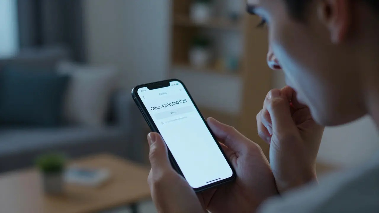 Jak vyhodnotit nabídky kupujících: Cena, financování a termíny