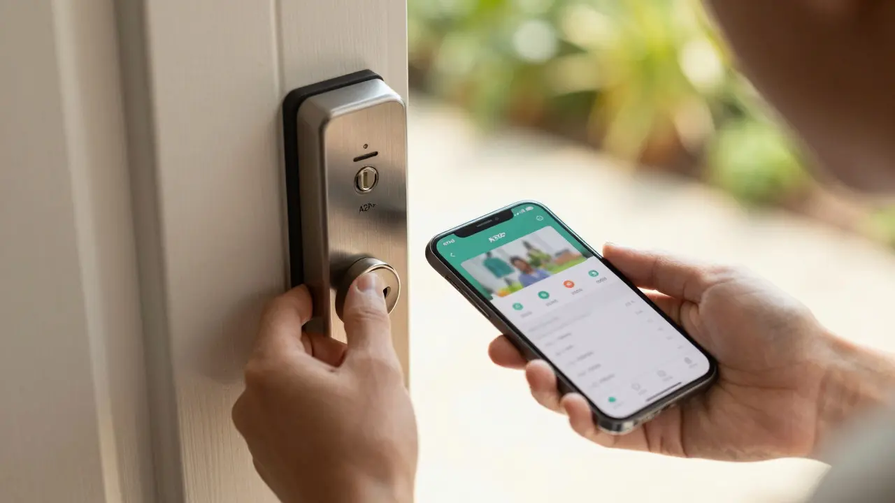 Instalace bezpečnostního zámku na dveře pro slevu na pojištění